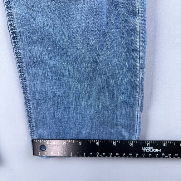 Chico's Crop Skinny Jeans So Slimming Women Size 0 Mid Rise Light Wash Blue - Picture 11 of 13